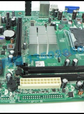 Dell/戴尔 G31主板 DG31M01 DK326K 775针atx通用主板 M-ATX主板