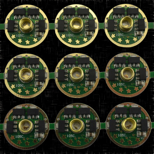 手电筒驱动电路板3X7135 8X7135 R5T6U2 L2恒流带保护电路 6X7135