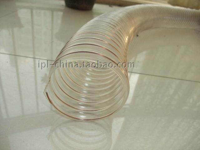 PVC耐压耐磨管0.9壁厚波纹管塑料吸尘管塑料进口料镀铜钢丝250,基础建材,风管,淘宝优惠券,粉丝福利购,淘宝优惠卷