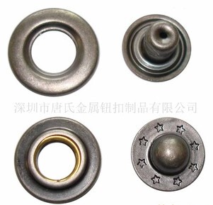 厂家直销热卖鱼眼扣水泡钮羽绒付纽扣休闲服暗扣新店开张价格优惠