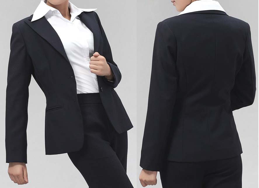 加大码秋冬呢绒客衣都西装外套