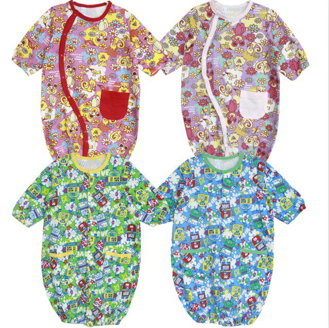 清仓外贸日单纯棉两用哈衣服装