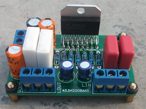 2X40W双声道LM4766迷你型 发烧 功放板