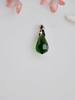 preferential Crystal Refinement Drop green Refractive power Pendant Forest spirit Quiet charm