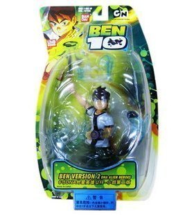 灵动万代奔BEN10玩具 6寸DNA外星英雄公仔小班第二版 27242