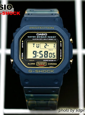 CASIO G-SHOCK DW-5600D 历史初代迷彩色创始款  旋盖(展示)
