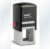 隐形蓝防伪刻字图案 LOGO可定制 隐形荧光印章套装 形状可定制