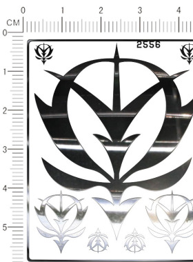 天地模型  ZEON 吉恩吉翁自护  金属贴纸