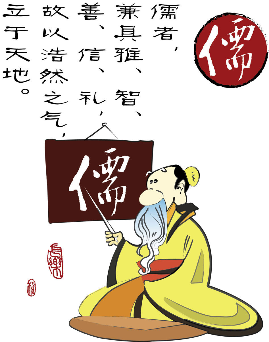 海报印制209海报展板素材(制作)4242中国古代礼仪-儒