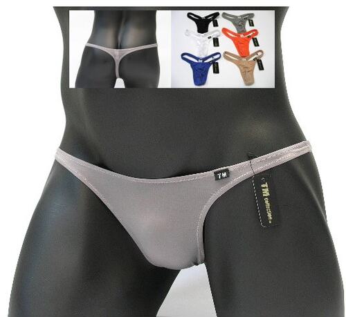 夏季男士性感丝滑丁字内裤