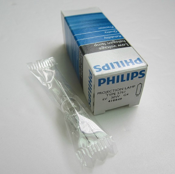 原装飞利浦显微镜灯泡 5761 6V 30W米泡6V30W内窥镜灯投影仪灯泡