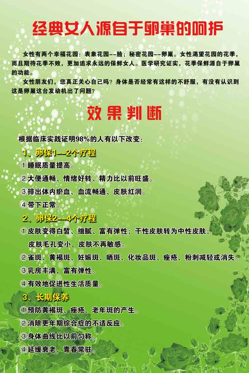 海报印制305素材人体器官展板106卵巢保养 ps