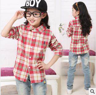 Chemise fille à manche longue - Ref 2087013 Image 1