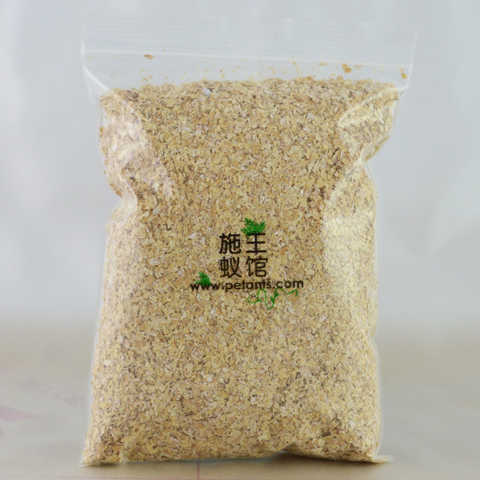 施王蚁馆 面包虫 小强食品 麦皮麦麸 1包 100克(非蚂蚁食用)