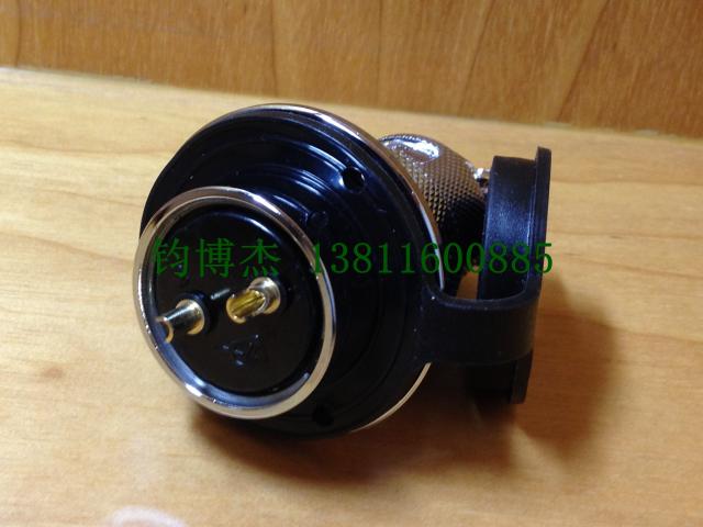 (重强）连接器航空插头 GX30 2芯-10芯 法兰圆盘30MM插头插座座