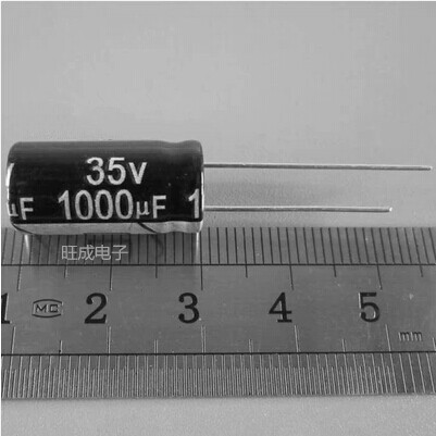 35V1000UF 1000UF35V 电解电容 10X20