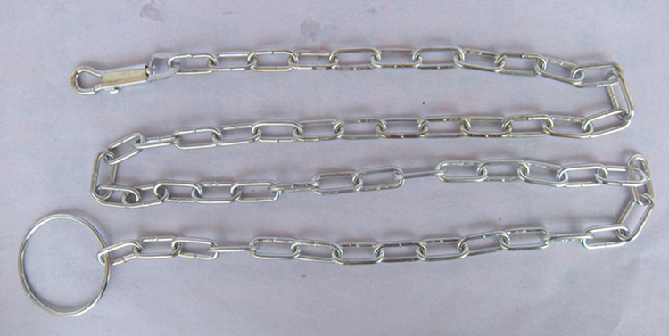 1.7米铁链狗牵引绳大型犬