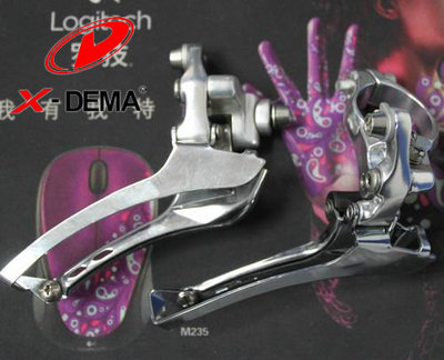 特价包邮微转microshift 挂式公路前拨 FD-R42 8/9S 夹环31.8前拔