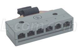 L-COM  RJ21 连接器 RJ45插口 EC806M