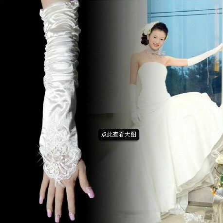 new pattern bride Wedding dress Fingerless gloves Fingerless Embroidery Lace Gloves fold gorgeous glovein the Accessories/Leather belt/Hat/Muffler , Wedding dress accessories , Wedding gloves  category - from Buy2taobao.com to provide professional Taobao agent buy service