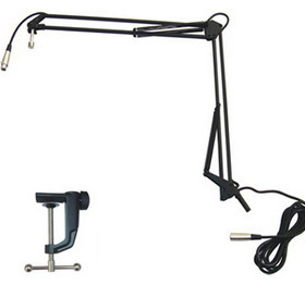 ISK SKSD015 悬臂支架 话筒支架 支架 360旋转 带5米公母卡侬线