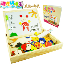 Đồ chơi trẻ em bằng gỗ cổ thơ biết chữ xây dựng khối domino đồ chơi cho bé gái