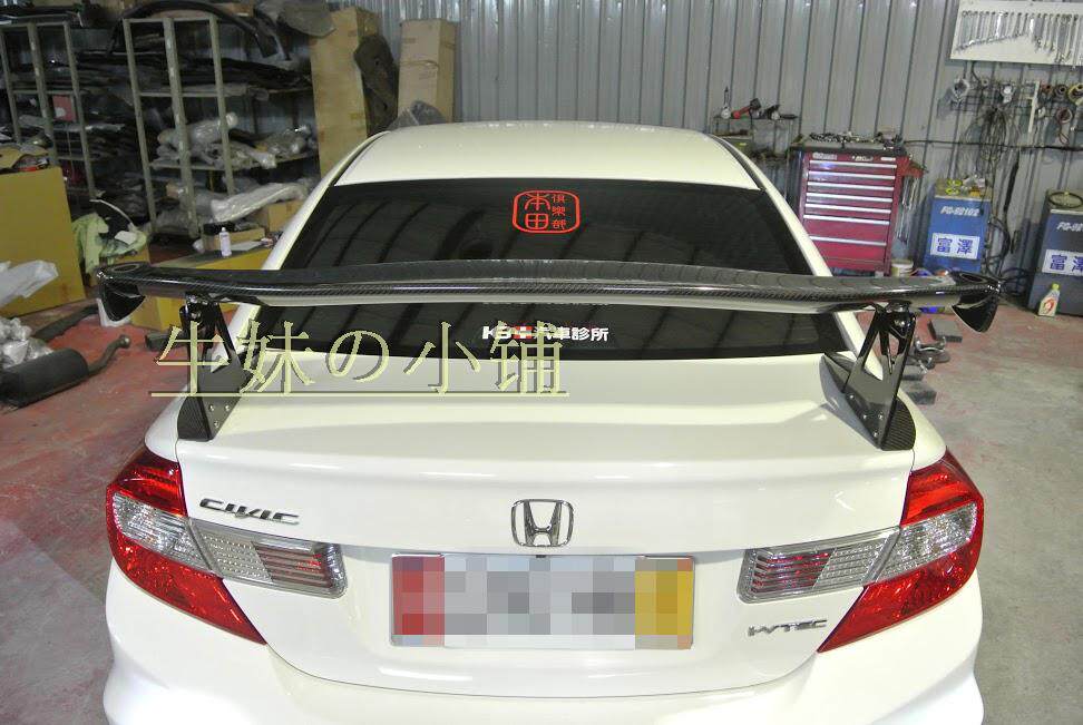 碳纤维大尾翼尾翼无限改装OEM