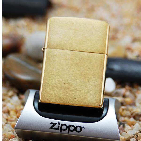 美版原装正品 ZIPPO打火机 纯铜加厚盔甲沙子168 专柜正版 限量版