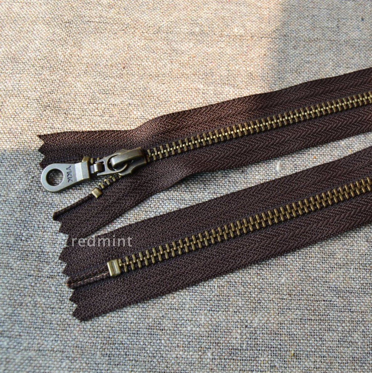 5#YKK拉链古铜闭尾服装半领袖袋裤口裤裙腰皮具箱包鞋靴咖啡141,居家布艺,拉链,淘宝优惠券,粉丝福利购,淘宝优惠卷
