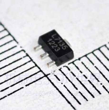 贴片 L7135 AMC7135 恒流350mA/2.7-6V 大功率LED驱动芯片