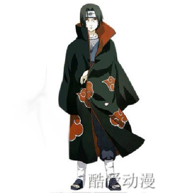 火影忍者 曉組織 COS服飾 鼬衣服 服裝 紅云披風 蝎 斑 動漫周邊