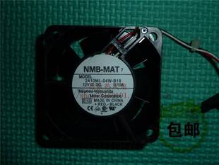 双滚珠 6厘米 12V0.10A 超静音CPU风扇2410ML B19 NMB 04W 6025