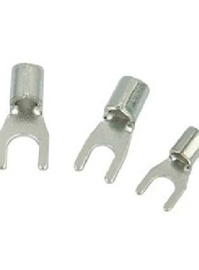 UT10-5 冷压端子 叉形裸端头 接线端头 接线端子 线耳 1000只/包