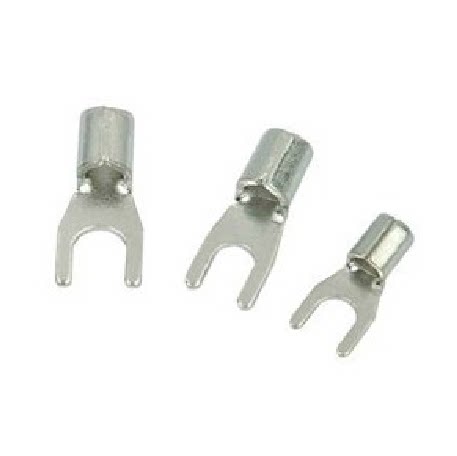 UT2.5-4 冷压端子 叉形裸端头 接线端头 接线端子 线耳 1000只/包