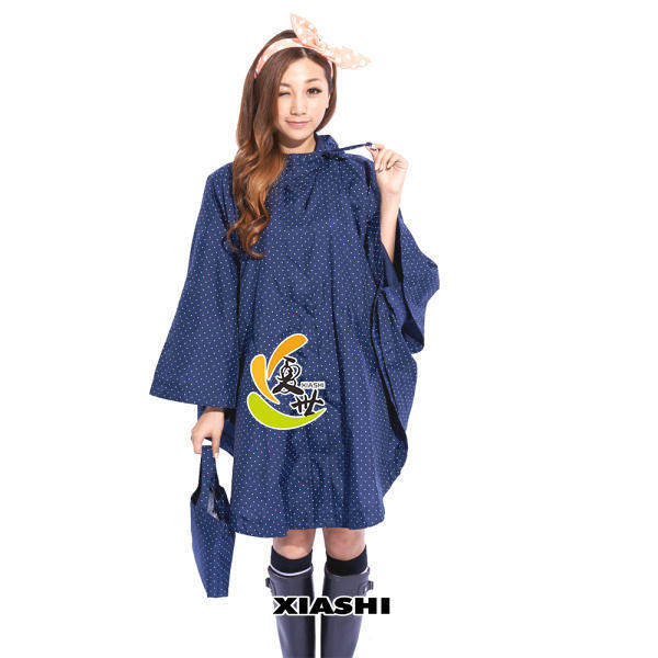秋季超薄日本韩国女生雨披斗篷图片
