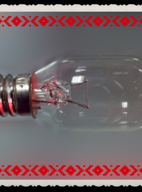 24V5W6W7W机床仪器指示灯警示小灯泡 电梯安全门指示灯泡安装12MM