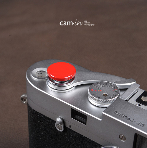 CAM-in 适用富士徕卡旁轴数码相机专用快门按钮 大款凹面 cam9034