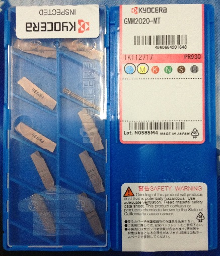 KYOCERA京瓷槽刀片GMM2020-MT PR930