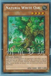 广州童梦玩具正版英文游戏王HA04散卡自然白橡树 SCR