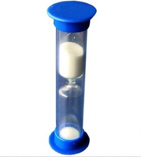塑料耐摔儿童沙漏90秒计时器