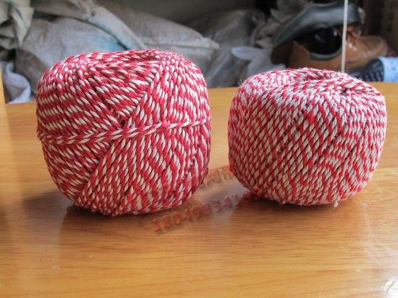 热销1mm粗裹粽子线食品级纯棉线多色供选diy手工粽子线棉线捆扎绳