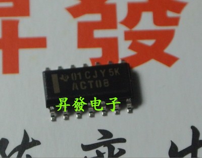 〖昇發电子〗逻辑芯片ACT08 74ACT08 74ACT08DR SN74ACT08DR 贴片
