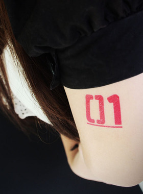 【女仆TATOO】034初音未来1号miku-cos动漫纹身贴C0001MIKU