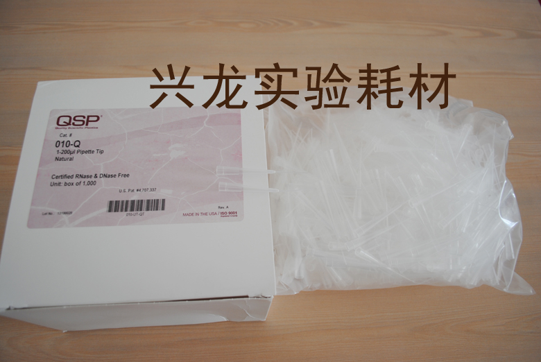 QSP蛋白点样吸头200ul进口移液枪头thermo凝胶上样吸头010-Q