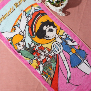 纯棉外贸 出口日单 宝石王子 经典 剪绒 女士 毛巾 面巾