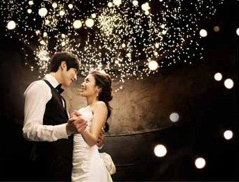 摄影背景布 影楼照相黑色灯光加厚油画韩式无缝背景墙 S-1977闪烁