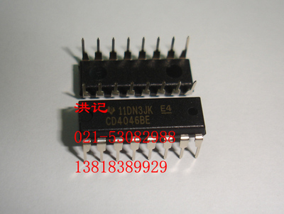 CD4046BE  原装正品TI德州进口  DIP