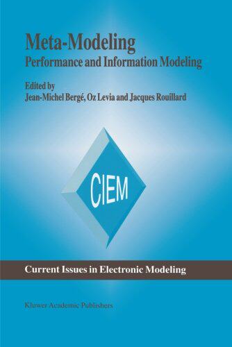【预订】Meta-Modeling: Performance and Infor...