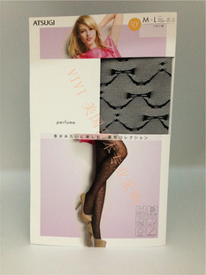 连裤 日本专柜 Relish系列性感镂空丝袜 厚木 袜子 Atsugi