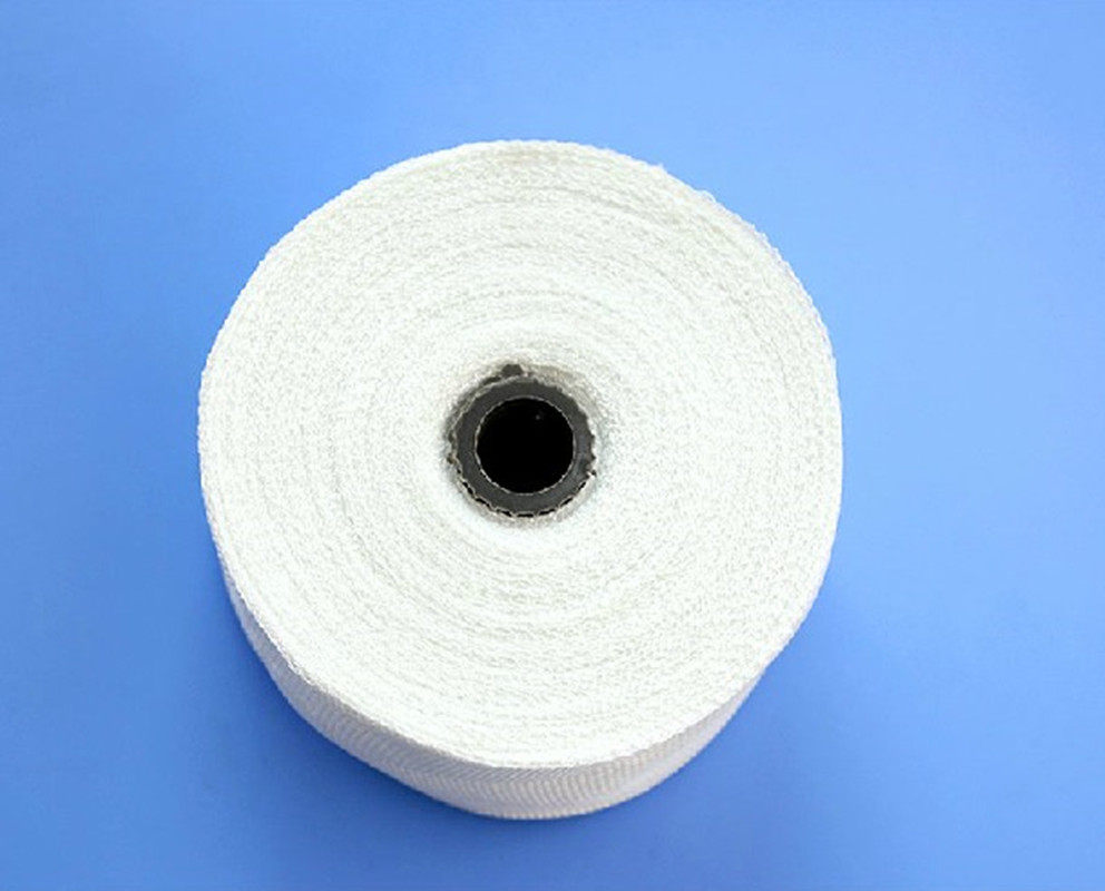 防火石棉布 防烫耐热保温石棉布耐火石棉带绝缘带25mm/50mm宽